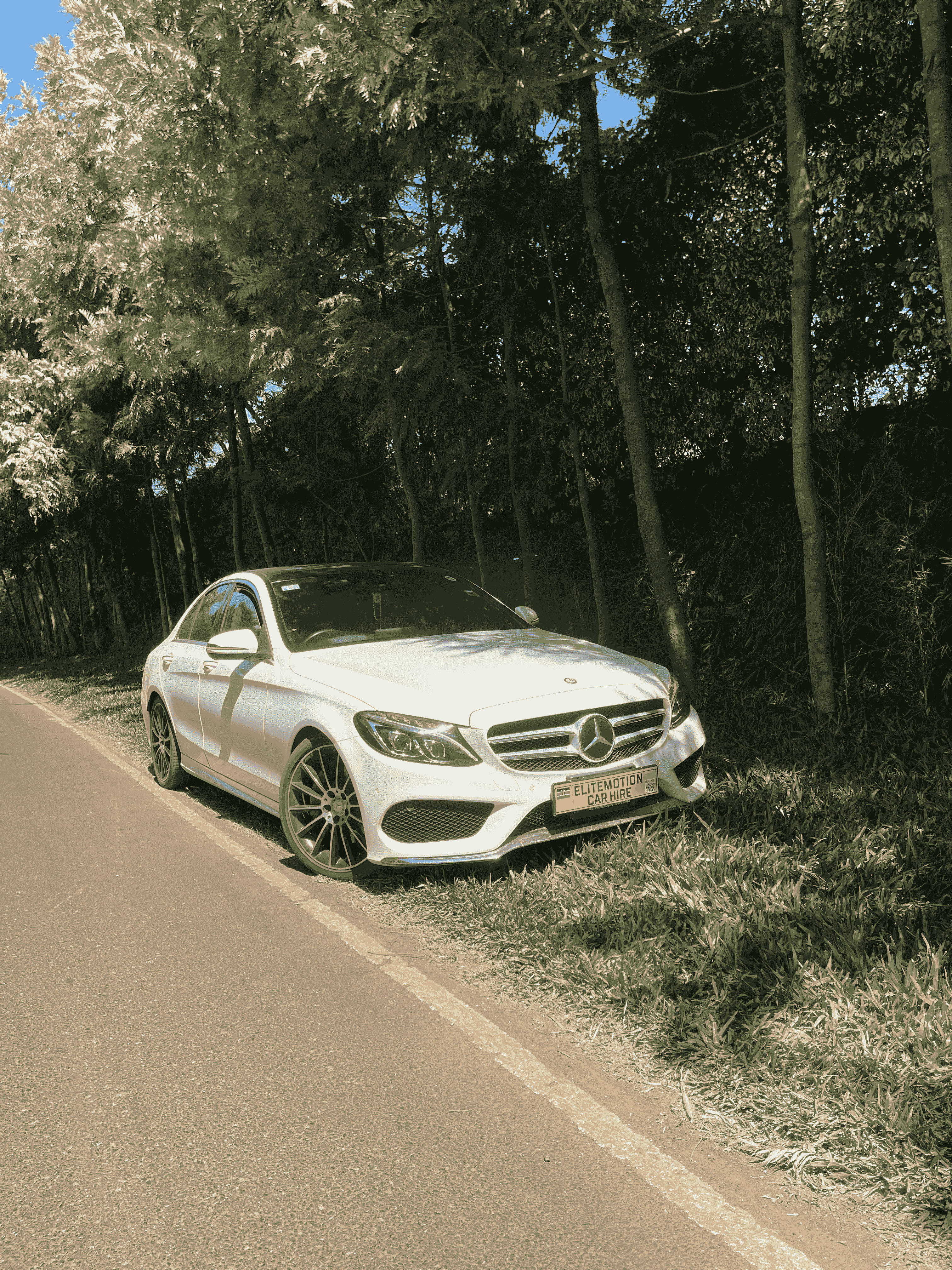 Mercedes-Benz C-Class W205, Sunroof view 3