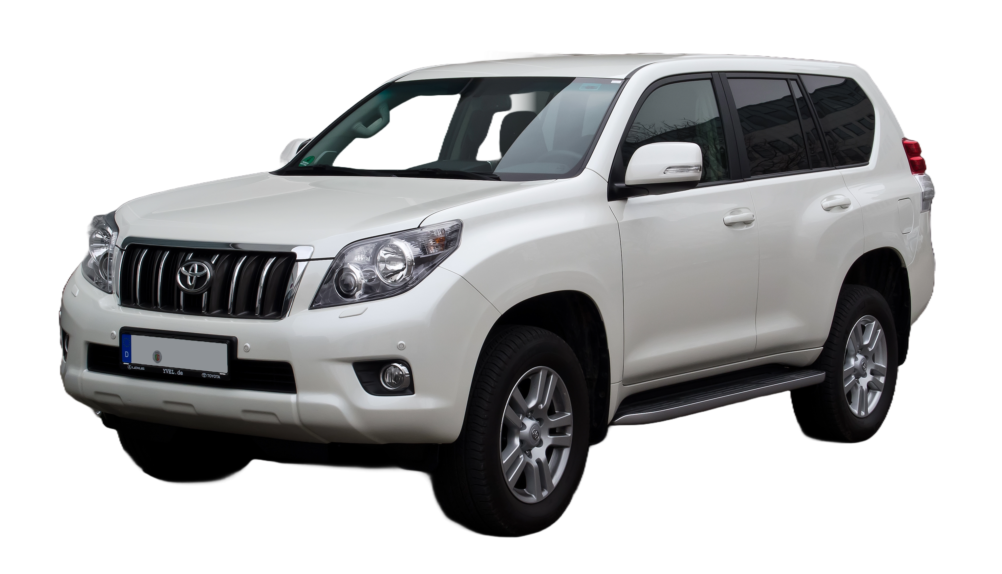 Toyota Land Cruiser J150 Prado, 2009-2014 Shape view 1