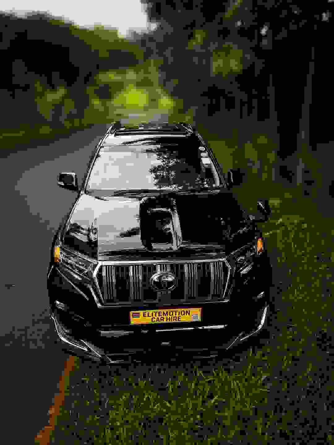 Prado Prado Black Shoot Car Hire