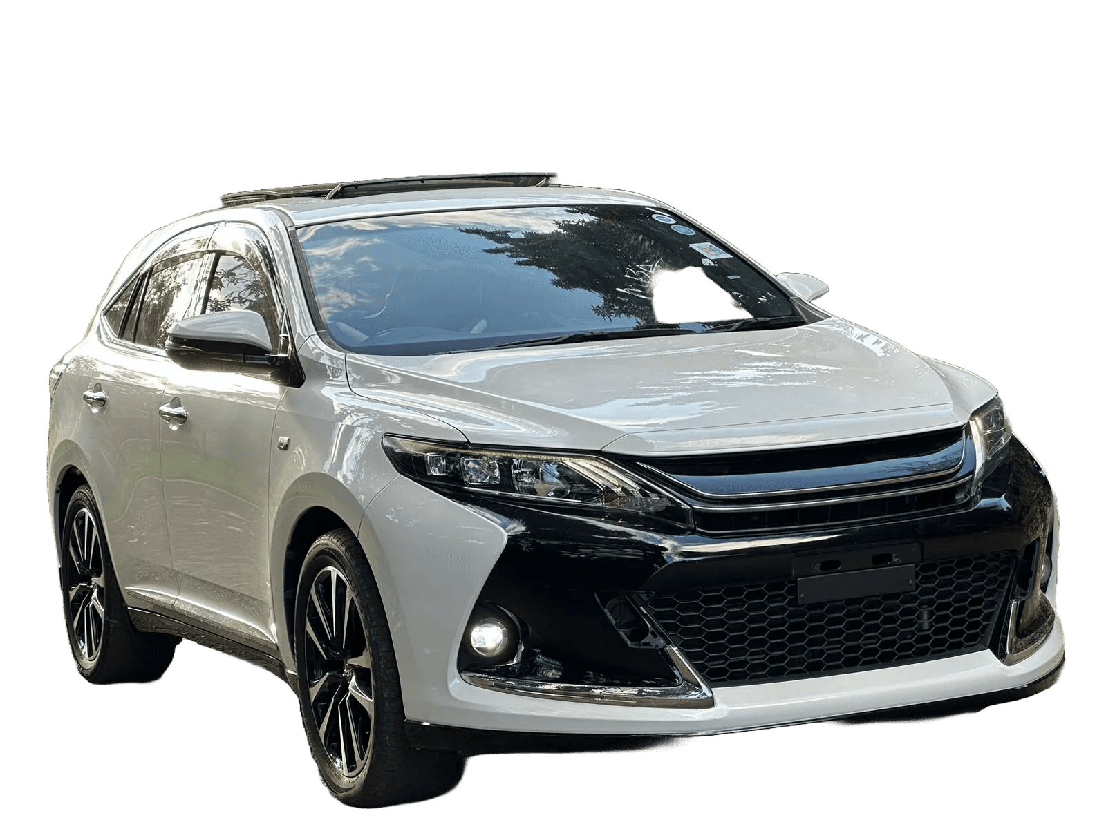 Toyota Harrier Gs Sport, Panoramic Sunroof car hire in Kenya