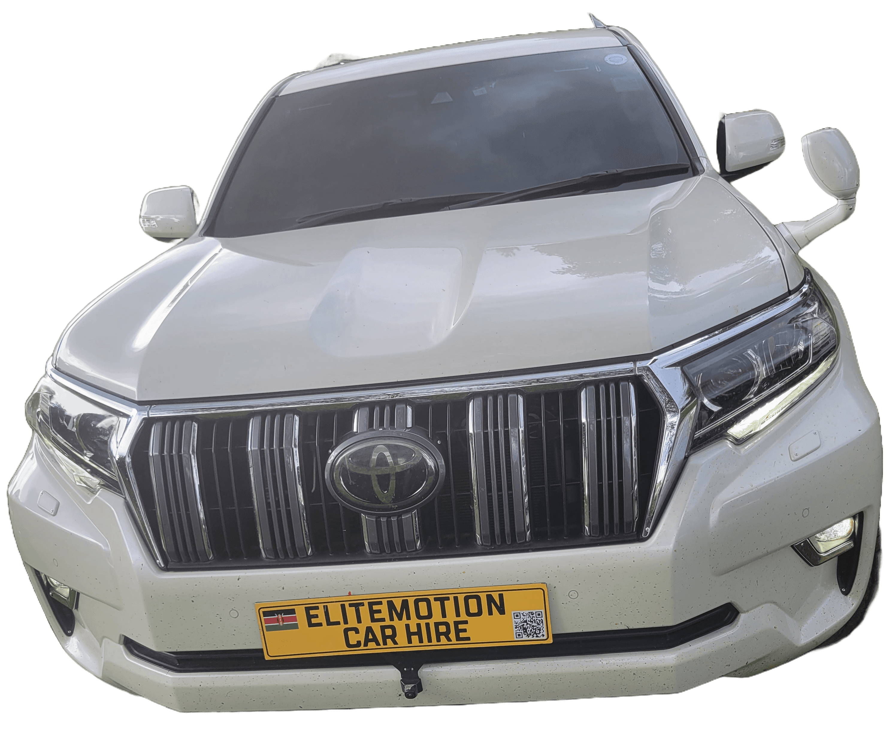 Toyota Land Cruiser J150 Prado, Facelift car hire in Kenya