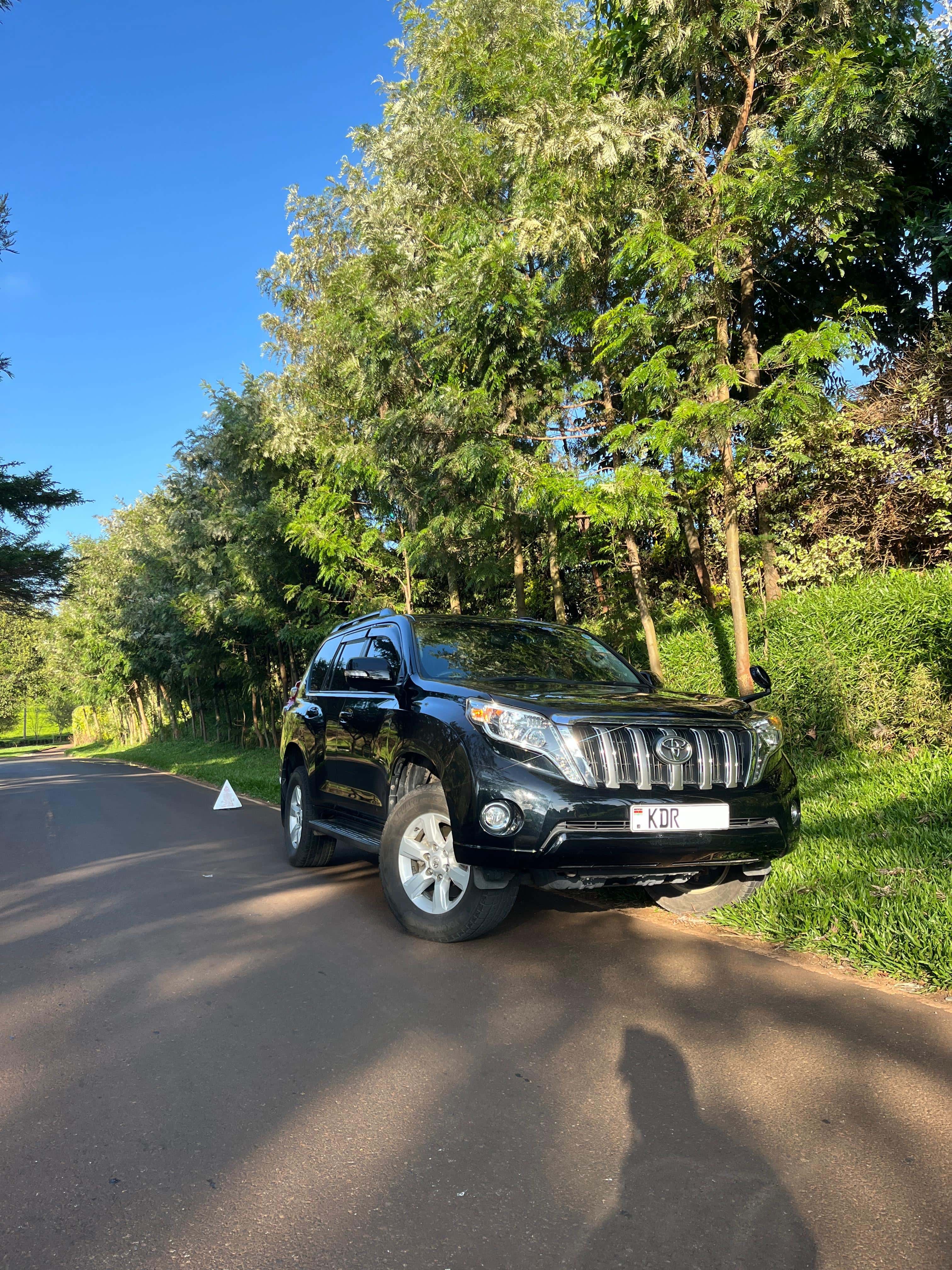 Toyota Land Cruiser J150 Prado, Teardrop, Diesel car hire in Kenya