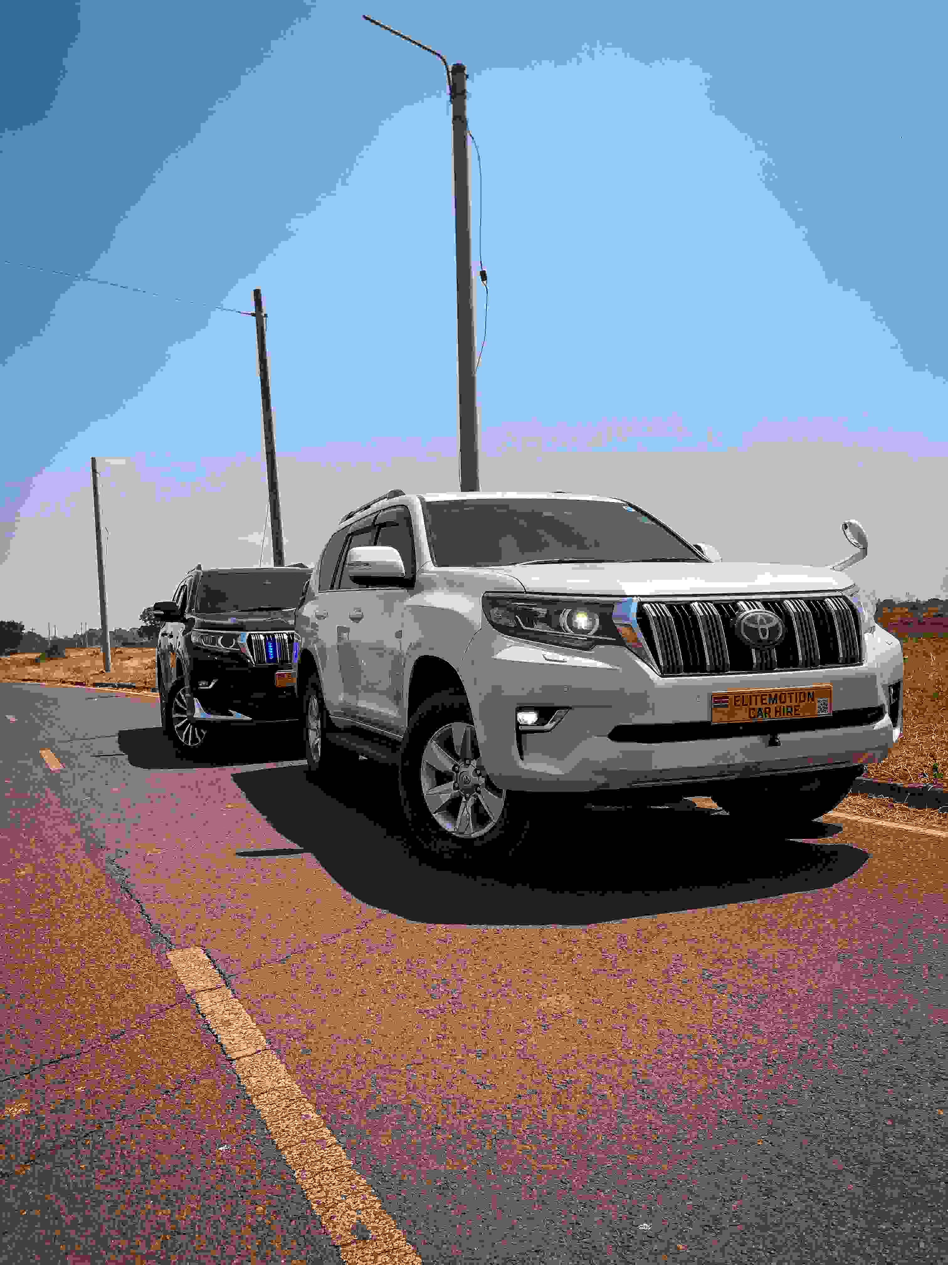 Toyota Land Cruiser J150 Prado for hire