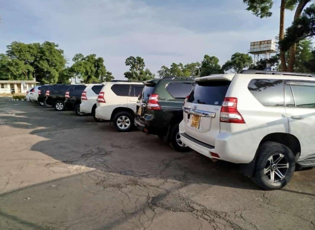 Several Toyota Prados and Toyota Fortuners available for hire